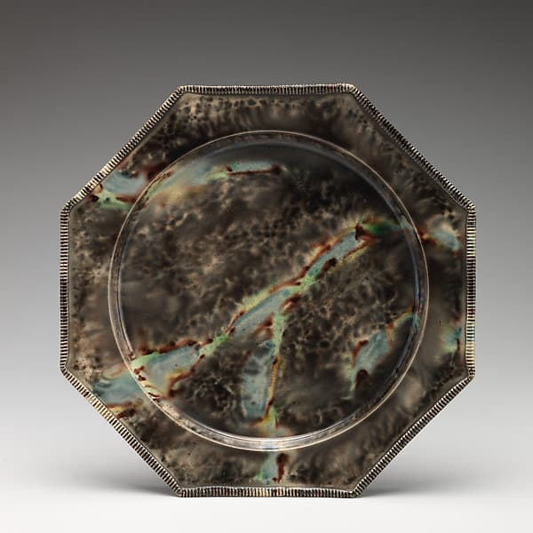 Plate, by Whieldon type