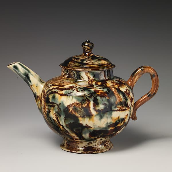 Teapot, by Whieldon type