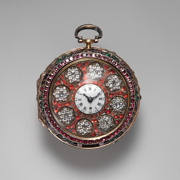 Pair-case automaton watch, by James Cox