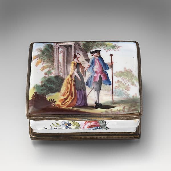Double snuffbox, by Robert Sayer