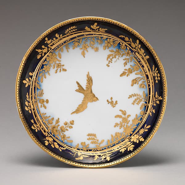 Teapot stand, by Chelsea Porcelain Manufactory