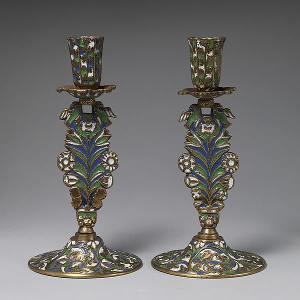 Candlestick (one of a pair), by Stephen Pilcherd