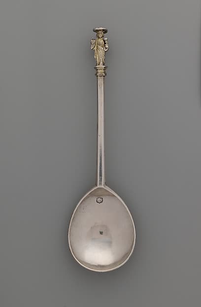 Apostle spoon: St. John, by William Cawdell