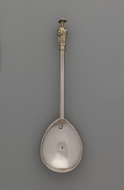 Apostle spoon: St. Matthew, by William Cawdell