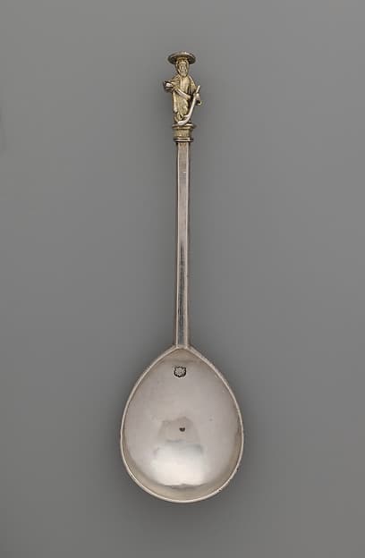 Apostle spoon: St. James the Less, by William Cawdell