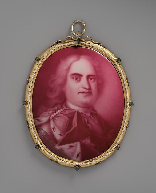 Portrait of Augustus II, Elector of Saxony, King of Poland, and Grand Duke of Lithuania, by Georg Friedrich Dinglinger