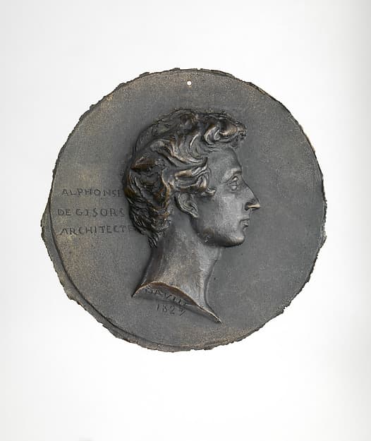 Alphonse de Gisors (1796–1866), by Pierre Jean David d'Angers