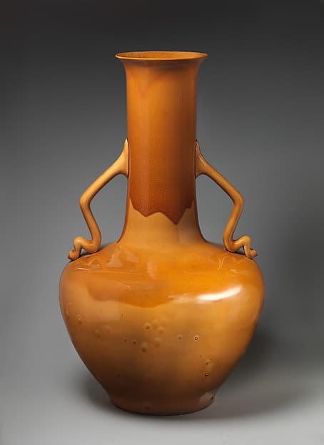 Vase with handles, by Christopher Dresser