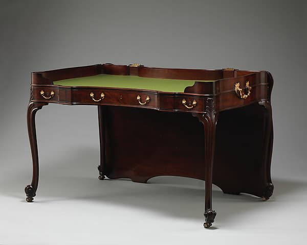 Writing table, by William Vile