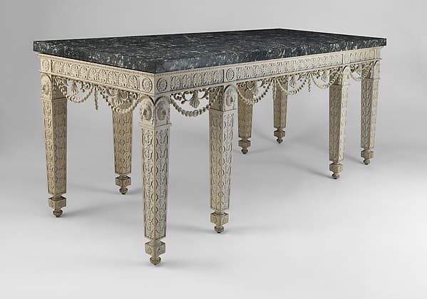 Console table from Croome Court, Worcestershire, by Robert Adam