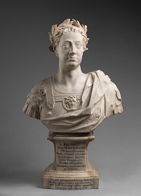 John Churchill, 1st Duke of Marlborough (1650–1722), by John Michael Rysbrack