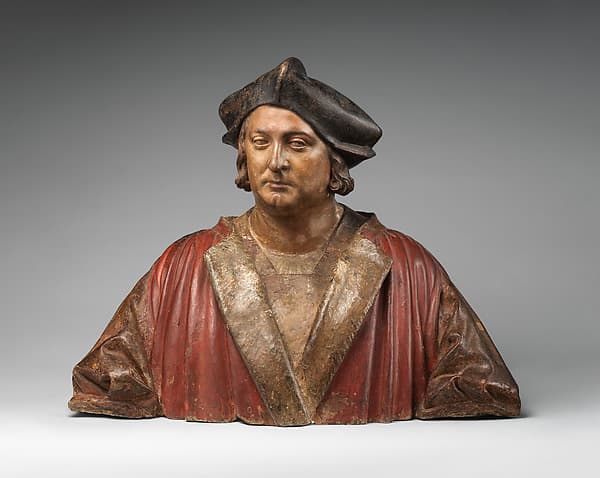 An unknown man, perhaps a Florentine merchant, by Pietro Torrigiano