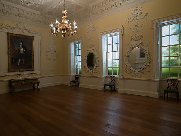 Dining room from Kirtlington Park, by John Sanderson