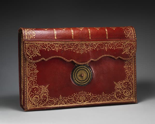 Briefcase (portefeuille or porte documents), by Nicolas-Denis Derome