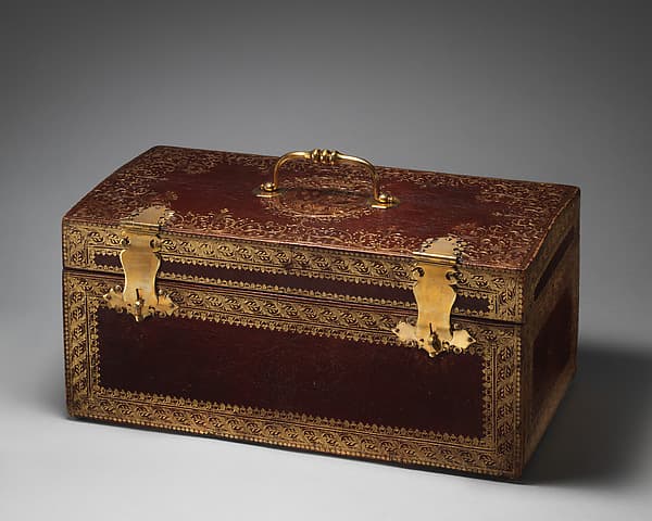 Coffer stamped with the arms of Marie Thérèse of Savoy as the Countess of Artois, by les frères Riollant