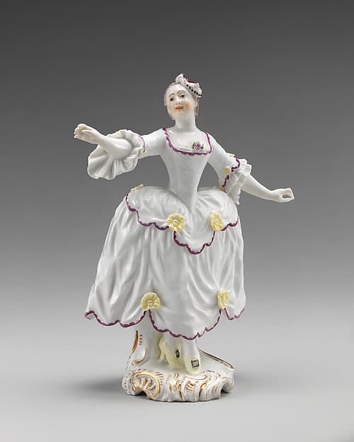Dancer (one of a pair), by Höchst Manufactory