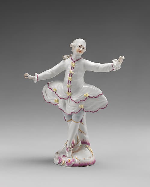 Dancer (one of a pair), by Höchst Manufactory