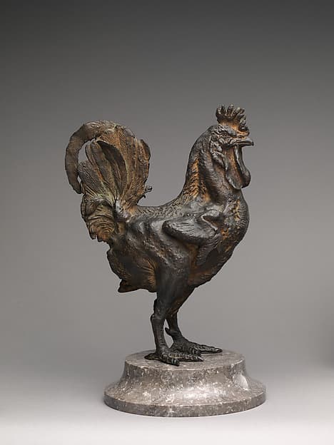 Rooster, by Giambologna