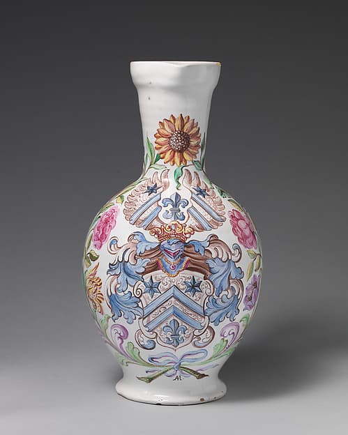 Jug with coat-of-arms of the Cleminius Family, by Abraham Helmhack