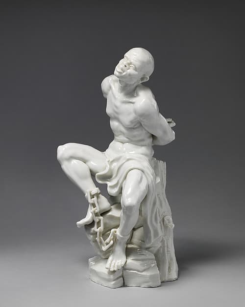 Figure of an Enslaved African Man, by Giuseppe Piamontini