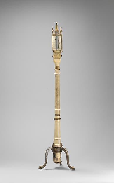 Portable barometer, by Daniel Quare