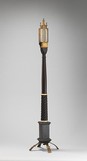 Portable barometer, by Daniel Quare