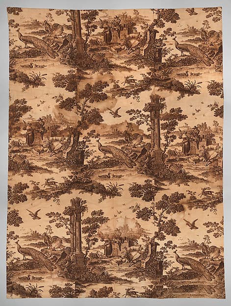 Printed cotton, by Robert Jones