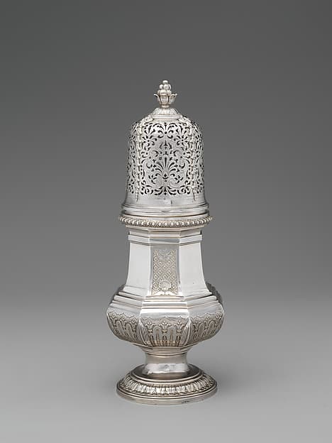 Sugar caster (one of a pair), by Nicolas Besnier