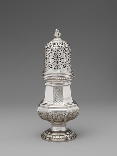 Sugar caster (one of a pair), by Nicolas Besnier