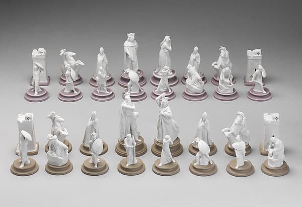 Chessmen (32), by John Flaxman