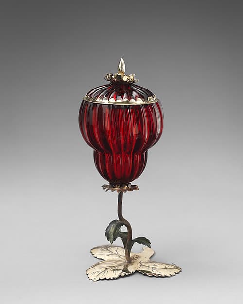 Standing cup with cover, by Matthäus Baur II