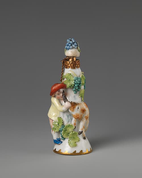 Boy with goat, by Chelsea Porcelain Manufactory