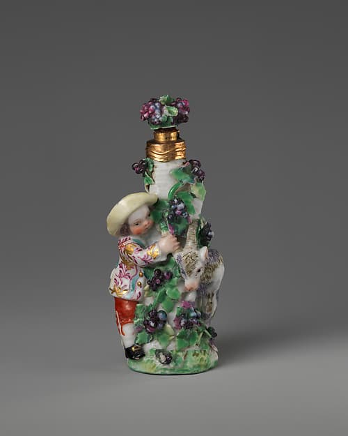 Boy with goat, by Chelsea Porcelain Manufactory