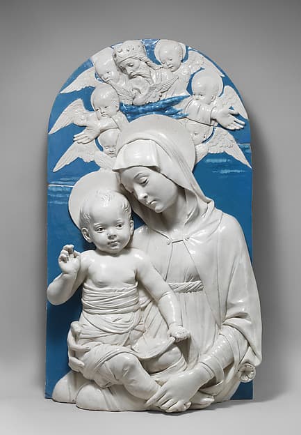 Madonna and Child (The Lehman Madonna), by Andrea della Robbia