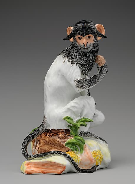 Monkey, by Meissen Manufactory