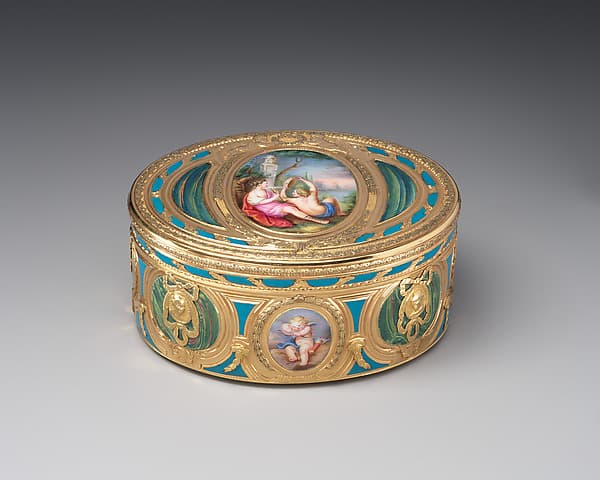Snuffbox, by Jean-Joseph Barrière