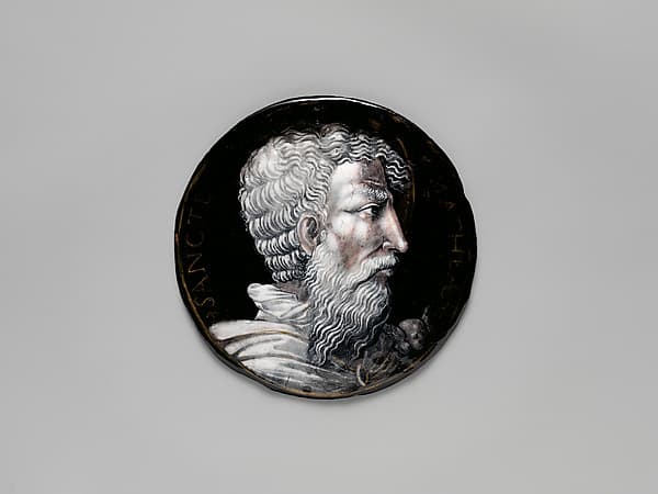Saint Matthew, by Jean III Pénicaud