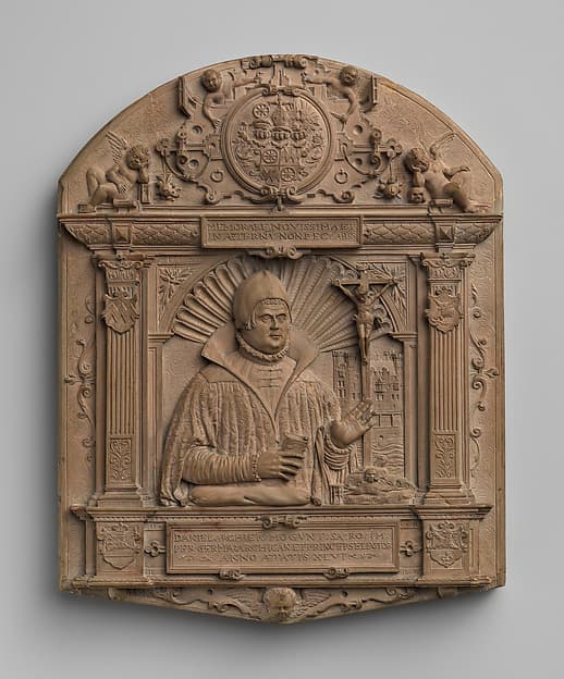 Daniel, Archbishop of Mainz, by Master HKVB