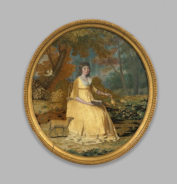 Embroidered picture