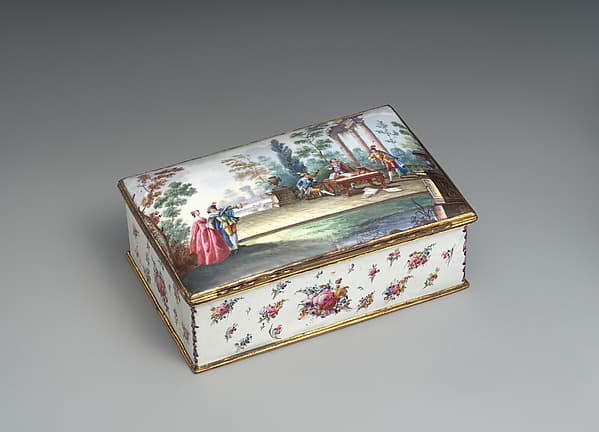 Toilet box, by Antoine Watteau