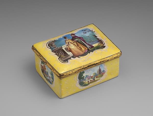 Snuffbox, by Charles Nicolas Cochin II