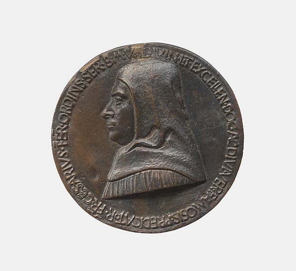 Fra Cesario Contughi, of Ferrara, by Savelli Sperandio