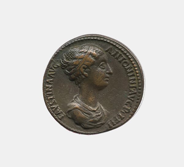 Faustina Jr. d. A.D. 176, wife of Marcus Aurelius, by Giovanni del Cavino