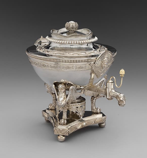 Hot Water Urn (part of a service), by Digby Scott