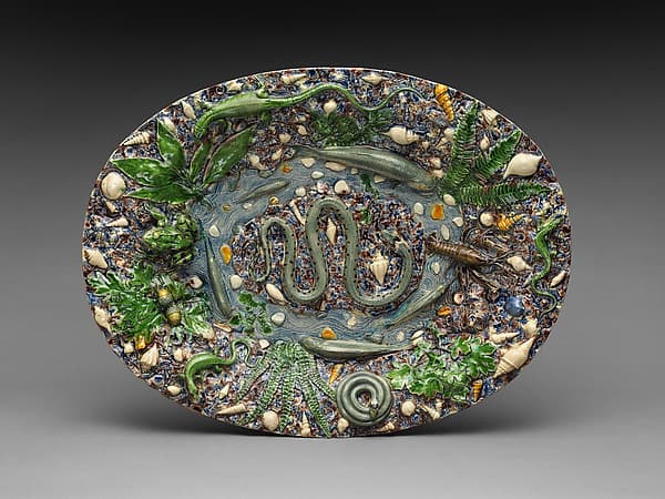 Platter, by Bernard Palissy