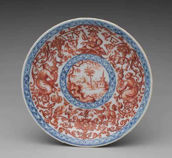 Saucer, by Ignaz Preissler