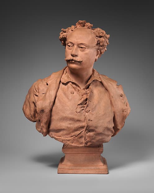 Alexandre Dumas fils, by Jean-Baptiste Carpeaux