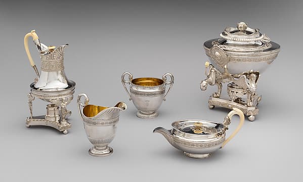 The Duke of Buckingham Tea and Coffee Service, by Digby Scott