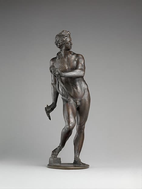 Apollo with lyre, by Tiziano Aspetti