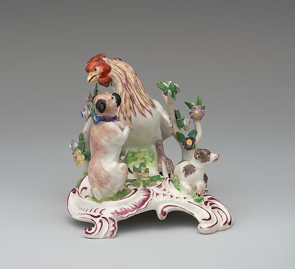 Group, by Bow Porcelain Factory